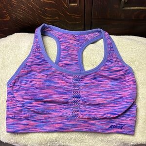 Avia Bright Multi Color Racer Back Sports Bra